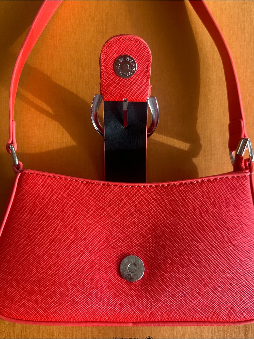 Red Shoulder Mini Bag . Customized - Picture 6 of 10